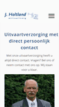 Mobile Screenshot of holtlanduitvaartzorg.nl